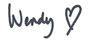 Wendy's signature